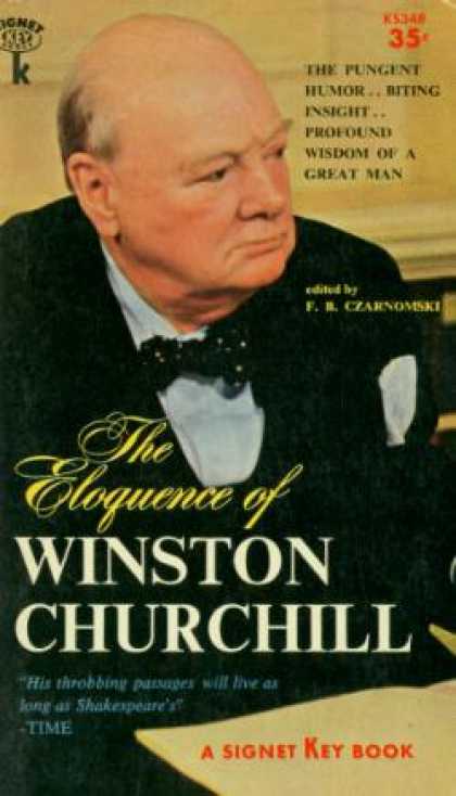 Signet Books - Eloquence of Winston Churchill - F. R. Czarnomski