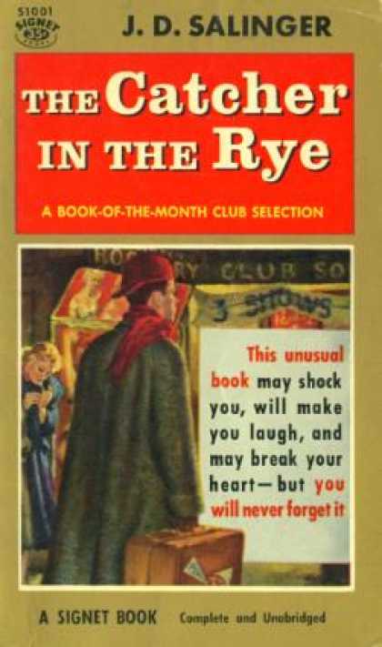 Signet Books - The Catcher In the Rye - J. D. Salinger