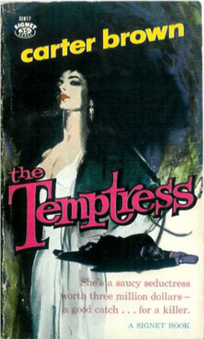 Signet Books - The Temptress - Carter Brown