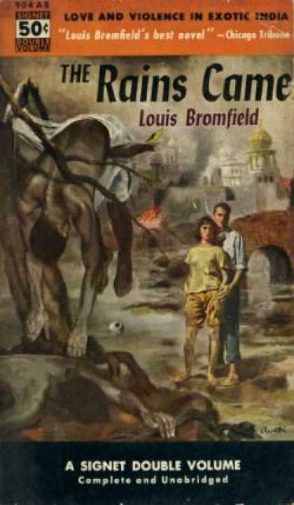 Signet Books - The Rains Came - Louis Bromfield