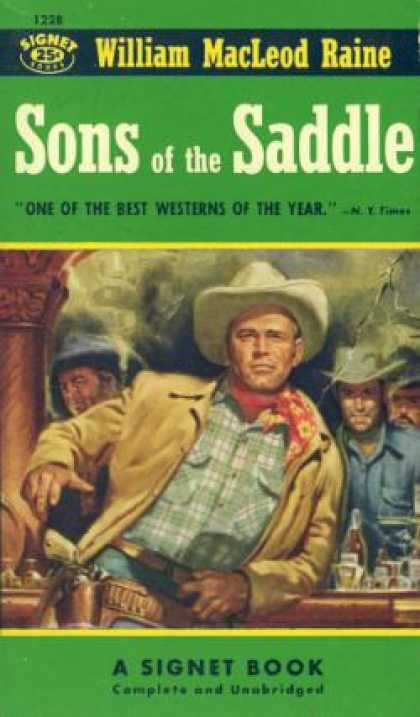 Signet Books - Sons of the Saddle - Joseph P. Lash