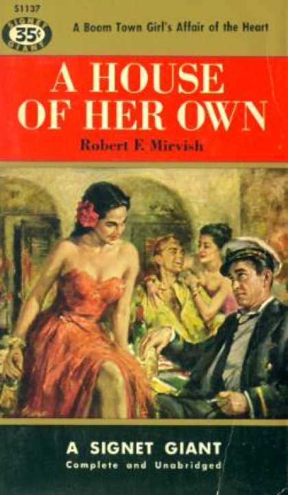 Signet Books - A House of Her Own - Robert E. Mirvish