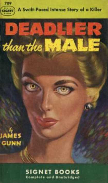 Signet Books - Deadlier Than the Male - James Gunn