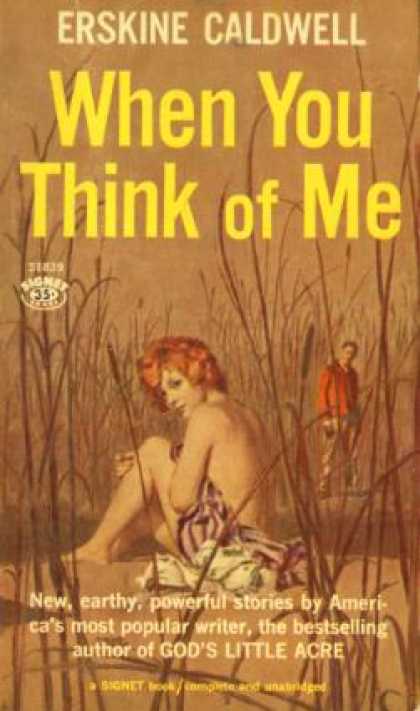 Signet Books - When You Think of Me - Erskine Caldwell