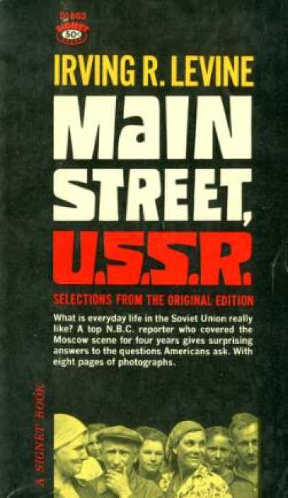 Signet Books - Main Street, U.s.s.r: Selections From the Original Edition - Irving R Levine