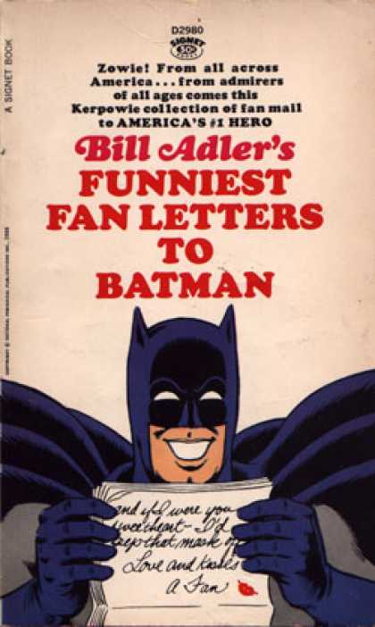 Signet Books - Funniest Fan Letters To Batman