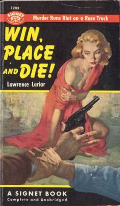 Signet Books - Win, Place and Die! - Lawrence Lariar