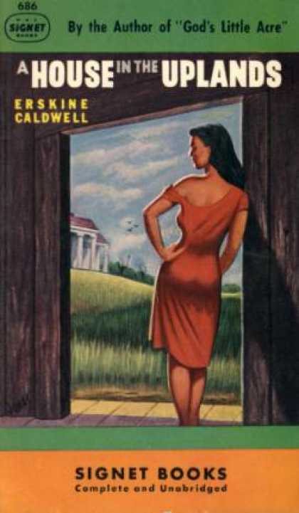 Signet Books - A House In the Uplands - Erskine Caldwell