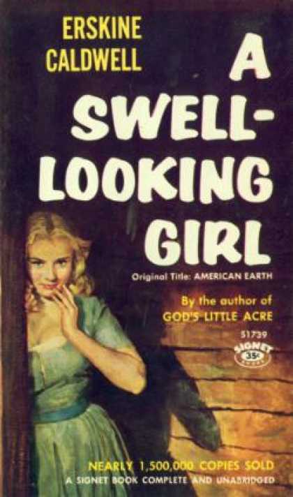 Signet Books - A Swell-looking Girl - Erskine Caldwell
