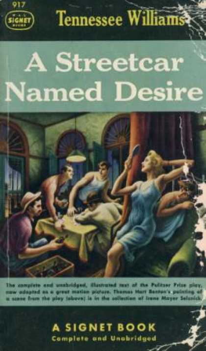 Signet Books - A Streetcar Named Desire - Tennessee Williams