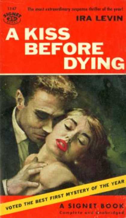 Signet Books - A Kiss Before Dying - Ira Levin