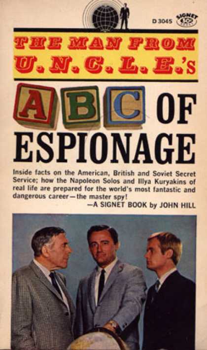 Signet Books - The Man From U.n.c.l.e.'s Abc of Espionage - John Hill