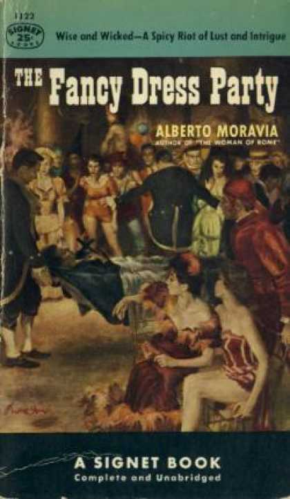 Signet Books - The Fancy Dress Party - Alberto Moravia