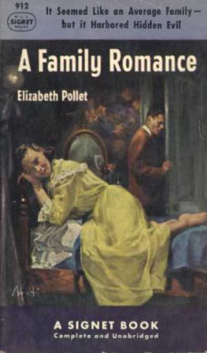 Signet Books - A Family Romance - Elizabeth, Illustrated By Avati, James Pollet