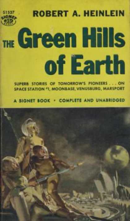 Signet Books - Green Hills of Earth - Robert A. Heinlein