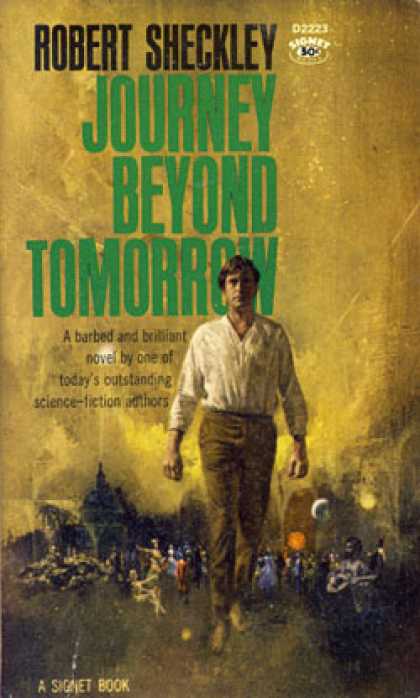 Signet Books - Journey Beyond Tomorrow Signed D2223 - Robert Sheckley