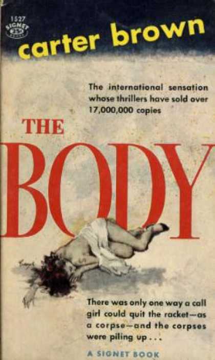 Signet Books - The Body - Carter Brown