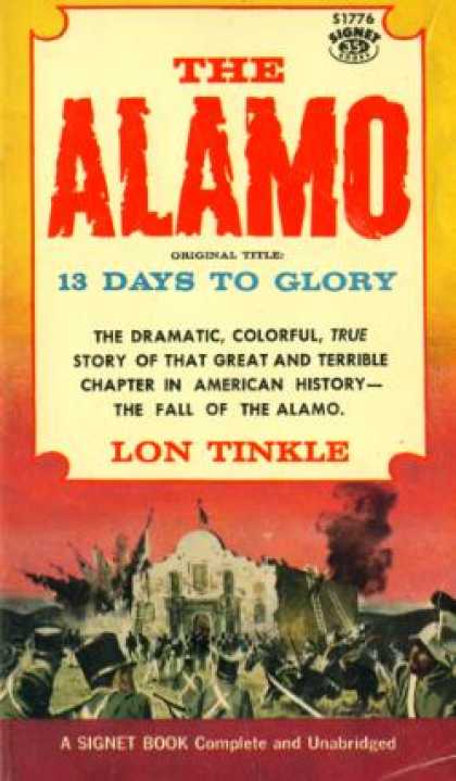 Signet Books - The Alamo - Lon Tinkle