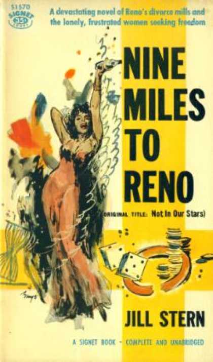 Signet Books - Nine Miles To Reno - Jill Stern