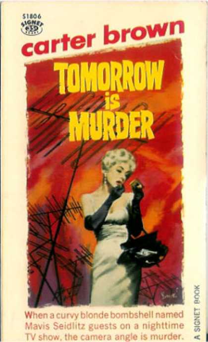 Signet Books - Tomorrow Is Murder - Carter Brown