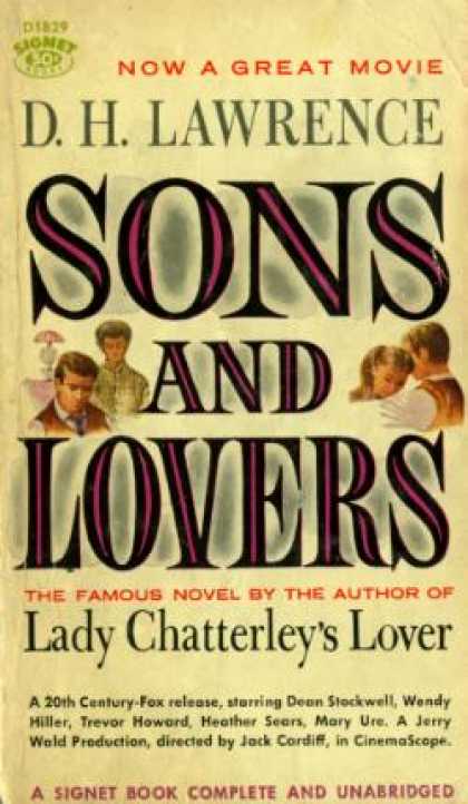 Signet Books - Sons and Lovers - D.h. Lawrence