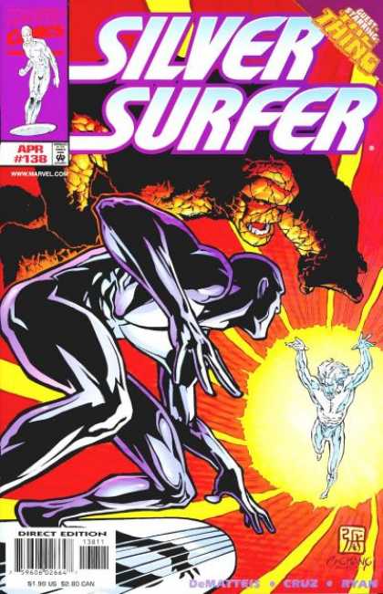 Silver Surfer (1987) 138 - The Thing - Ben - Enemy - Alliance - Villain - Bernard Chang