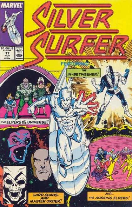 Silver Surfer (1987) 17 - Marvel - Elders Of The Universe - November - Lord Chaos - Surfboard - Josef Rubinstein, Ron Lim