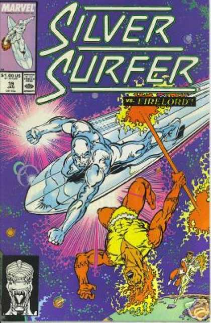 Silver Surfer (1987) 19 - Badass - Ka-pow - Space - Rod - Cosmic - Josef Rubinstein, Ron Lim
