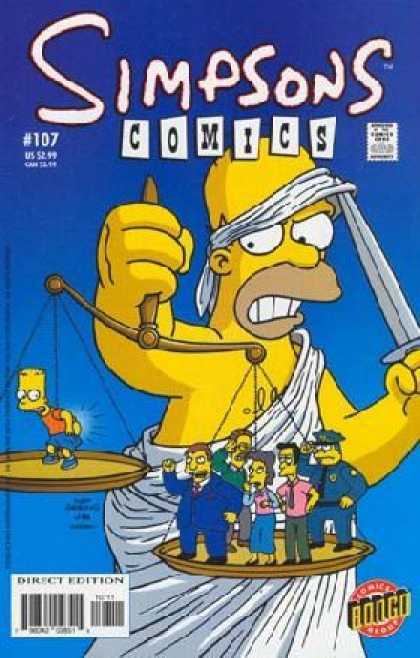 Simpsons Comics 107