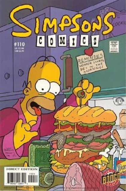 Simpsons Comics 110 - Jason Ho, Matt Groening