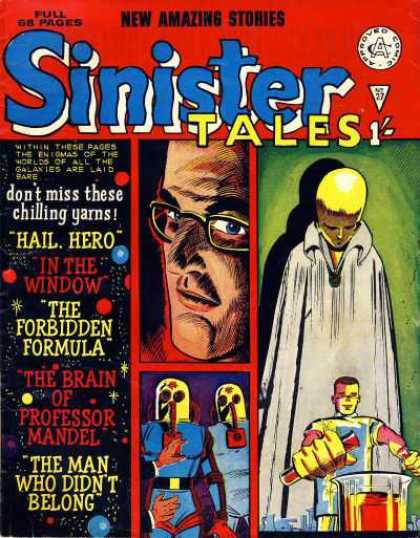 Sinister Tales 27 - Hail Hero - In The Window - Yellow Head - Ghost - Forbidden Formula
