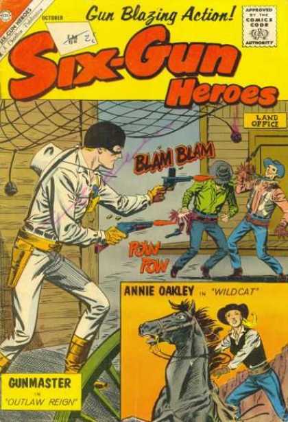 Six-Gun Heroes 65 - Gun - Cowboy - Net - Annie Oakley - Gunmaster
