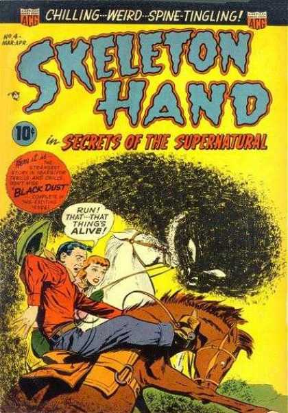 Skeleton Hand 4 - Horse - Man - Woman - Hat - Ghost