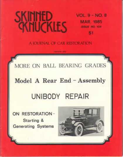 Skinned Knuckles - March 1985