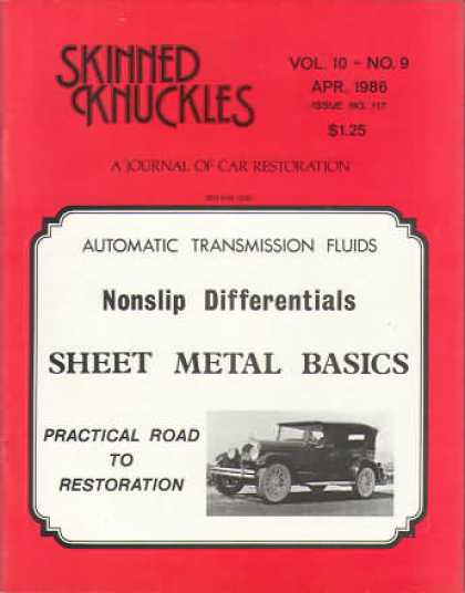 Skinned Knuckles - April 1986