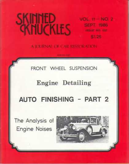 Skinned Knuckles - September 1986