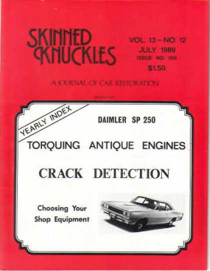 Skinned Knuckles - July 1989