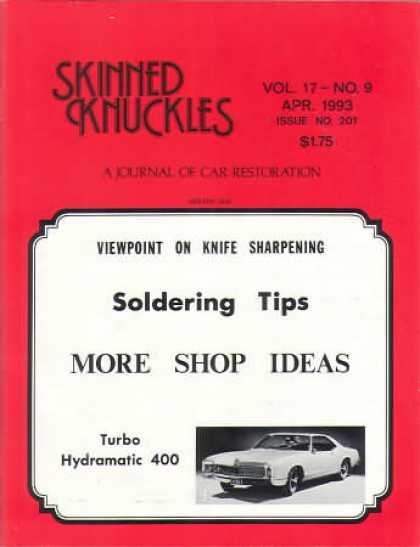 Skinned Knuckles - April 1993