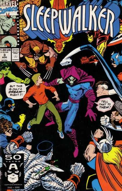 Sleepwalker 3 - Wolverine - She-hulk - Fantastic Four - Thor - Colossus - Bret Blevins