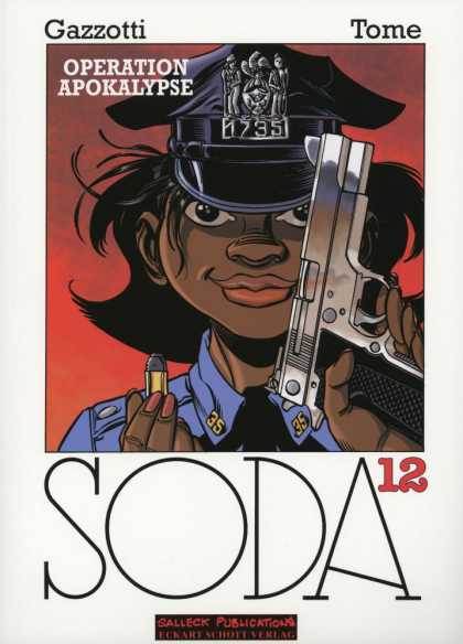 Soda 12 - Tome - Gazzotti - Gun - Weapon - Police Hat