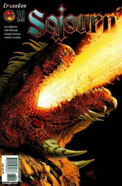 Sojourn 30 - Dragon - Fire - Cliff Richards - Crossgen - Ian Edginton - Matt Ryan