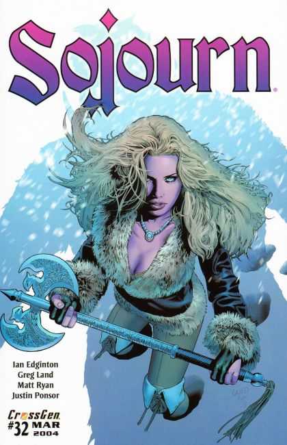 Battle Axe - Snow - Shadow - 32 - Crossgen - Matt Ryan Sojourn 32 - Battle Axe - Snow - Shadow - 32 - Crossgen - Matt Ryan