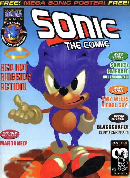 Sonic the Comic 108 - Emerald - Sonic - Comic Book - Blackguard