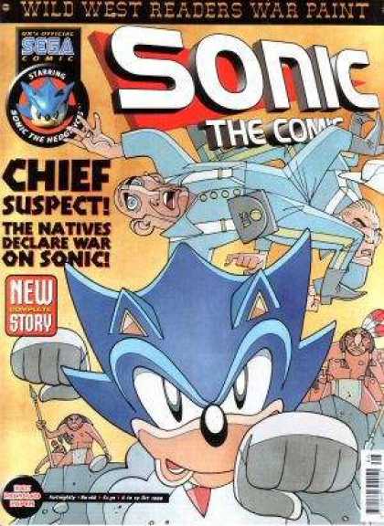 Sonic the Comic 166 - New - Story - Chief - Suspect - Natives