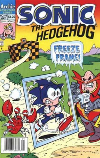 Sonic the Hedgehog 10 - Archie - Video Game - Sonic - Comic - Freeze Ray - Jon D'Agostino