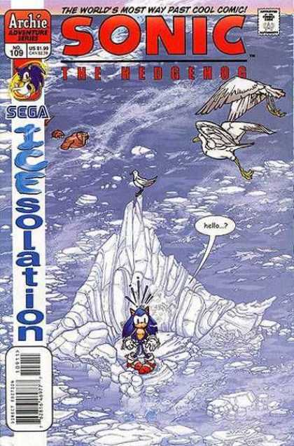 Sonic the Hedgehog 109 - Archie - Approved By The Comics Code Authority - No109 - Sega - Water