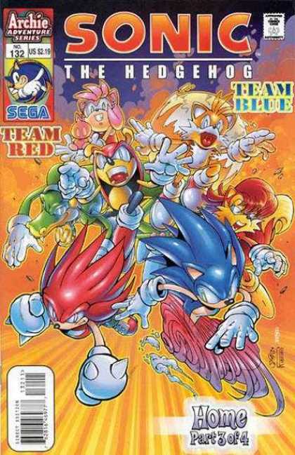 Sonic the Hedgehog 132 - Archie Adventure Series - Team Red - Team Blue - Home Part 3 Of 4 - Tails