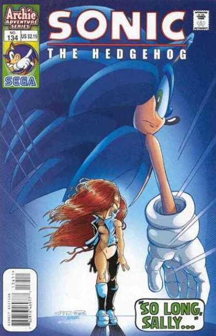 Sonic the Hedgehog 134 - Archie Adventure Series - No 134 - Us 219 - Sega - So Long Sally