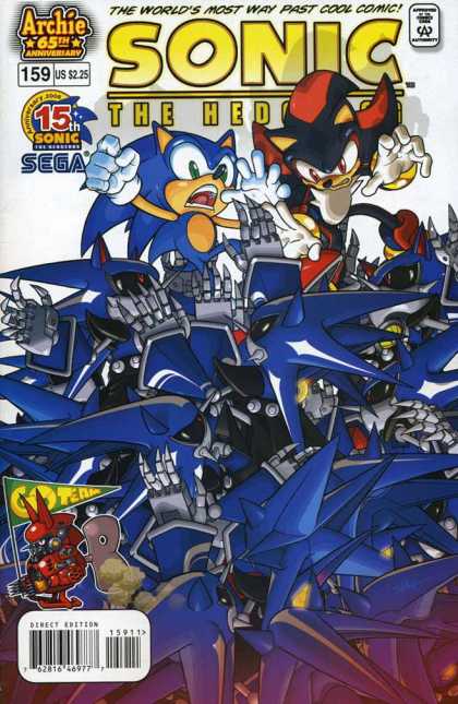 Sonic the Hedgehog 159 - Sega - Tails - Sonic - Robots - Attack