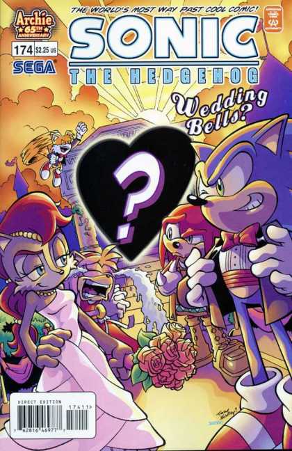 Sonic the Hedgehog 174 - Sonic - Tails - Knuckles - Amy - Wedding Bells